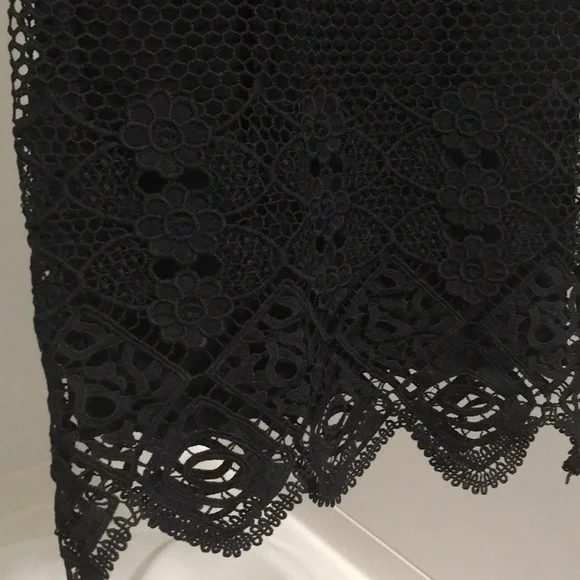 Black Lacey Dress NWOT - Picture 5 of 7